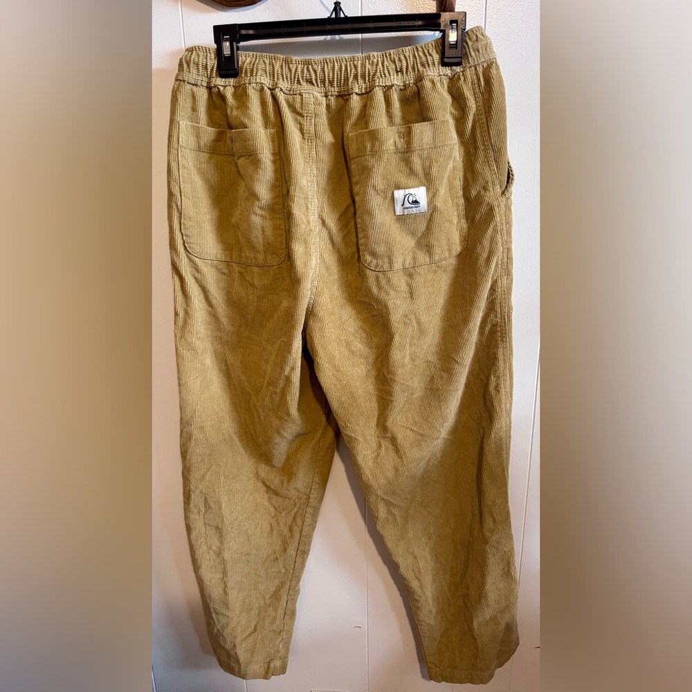 Men's Relaxed Corduroy Pants in Mustard - Picture 5 of 8